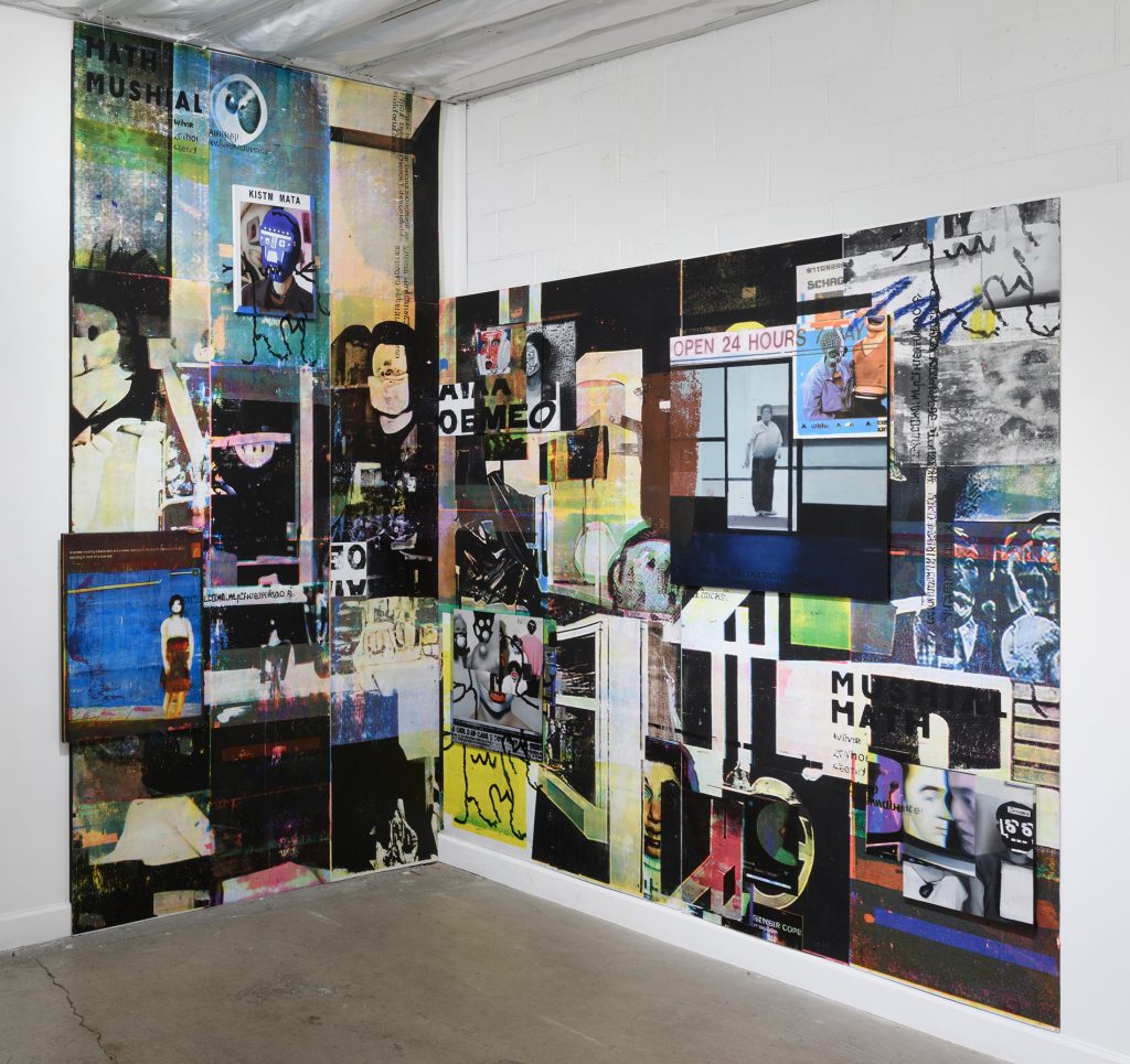 ink and oil on wood/130×198 inches/2023